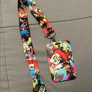 Hazbin Hotel - Lanyard and ID card holder